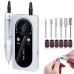 Portable Nail Drill Machine for Salon & Home Use - 45000RPM Rechargeable Professional Electric Nail Sander