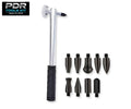 Silver Denting Hammer With Attachments