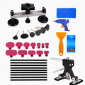 Compact PDR Dry Denting Kit with Dent Lifter, Bridge Puller & Glue Gun