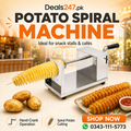 Professional Potato Spiral Stainless Steel Machine