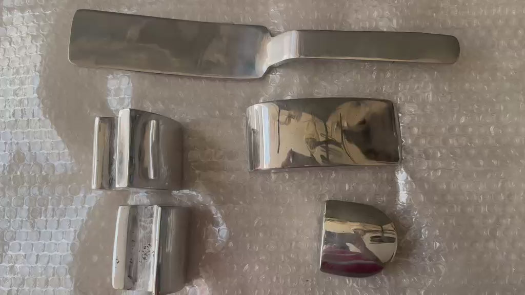 Steel Thappa Set for Denting Works - 5Pcs