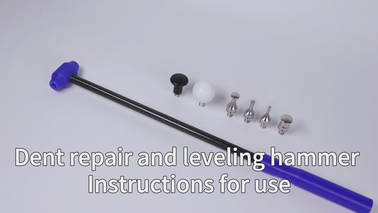 Titanium Alloy Tapper Hammer with Carbon Fiber Handle for Car Dent Repair