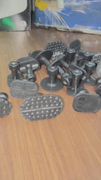 100 Pcs Dent Puller Tabs- Plastic Made | Best for use in Dry Denting